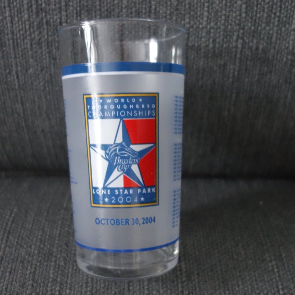 World Throroughbred Championships Lone Star Park October 30,  2004 Glass Cup